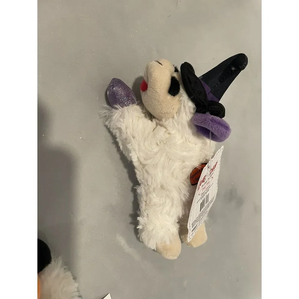 NWT Multipet Dog Toy Lambchop Halloween Plush Squeaky 6
